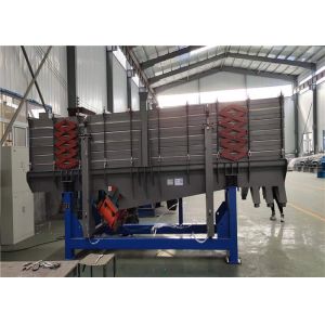 Single Deck Linear Vibrating Screen Horizontal Or Inclined
