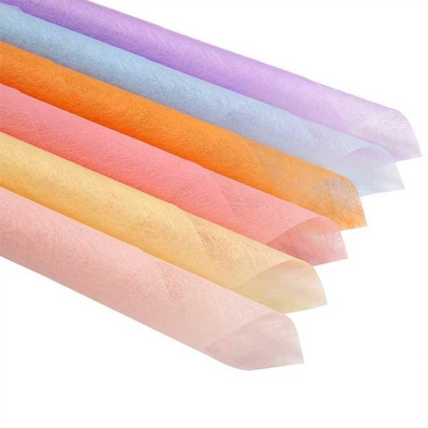 Quality Wrapping Flower Non Woven Packaging Material 60cm Virgin Polypropylene for sale