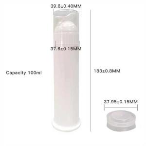 Customized Logo And Toothpaste Airless Pump With Plastic Type PP
