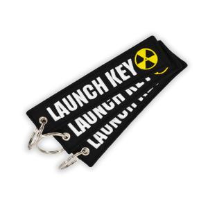 China Bag Racing Match Embroidered Key Chain Cotton Polyester Material wholesale
