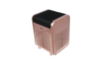 Waterproof Portable Fireplace Heater TPL-02 Champagne Color With 2 Level Settings