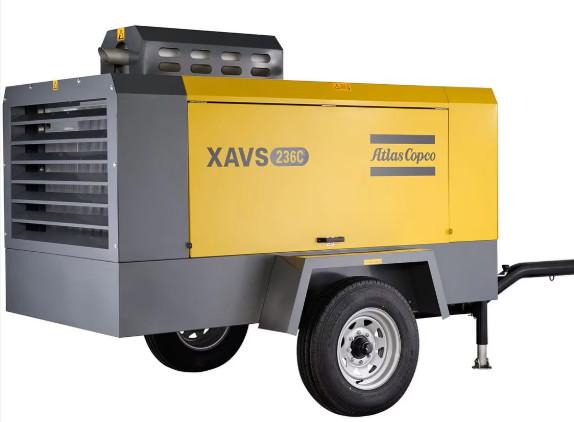 Quality Atlas Copco Medium-Sized Portable Air Compressor XAVS236C For Diverse And Reasonable Pressure And Gas Volume Ratios for sale