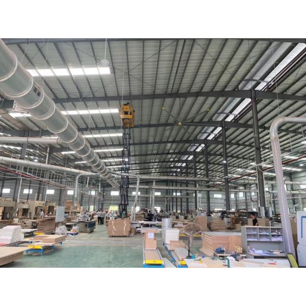 Hvls Industrial Big Ceiling Fan Ventilator Cooling 7.3 Meters 24FT