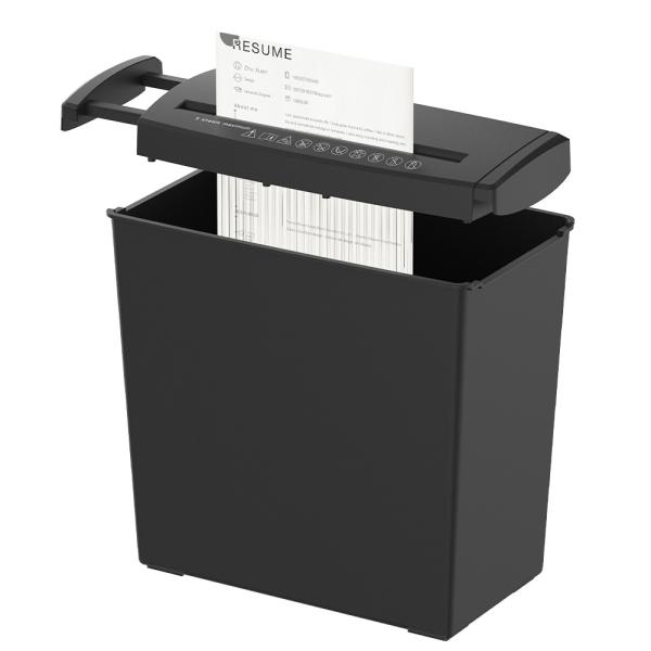 Quality cheap price strip cut mini small home and office use paper shredder shred 5 sheets paper S606B for sale