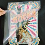 Customized Clothing Screen Printed Logo / T Shirt Transfer Printing Design