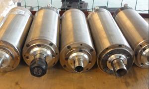 China Customized Water Cooled Router Spindle , Mechanical Spindle Easy Operate wholesale