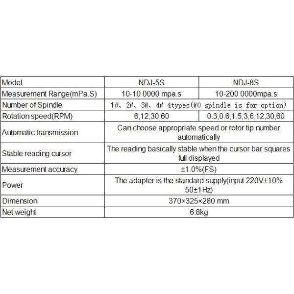30-100 Seconds 280×105×258mm Viscosity Measurement Instruments OEM / ODM Available