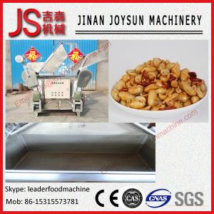 China Automatic stainless steel peanut donut potato chips frying machine on sale
