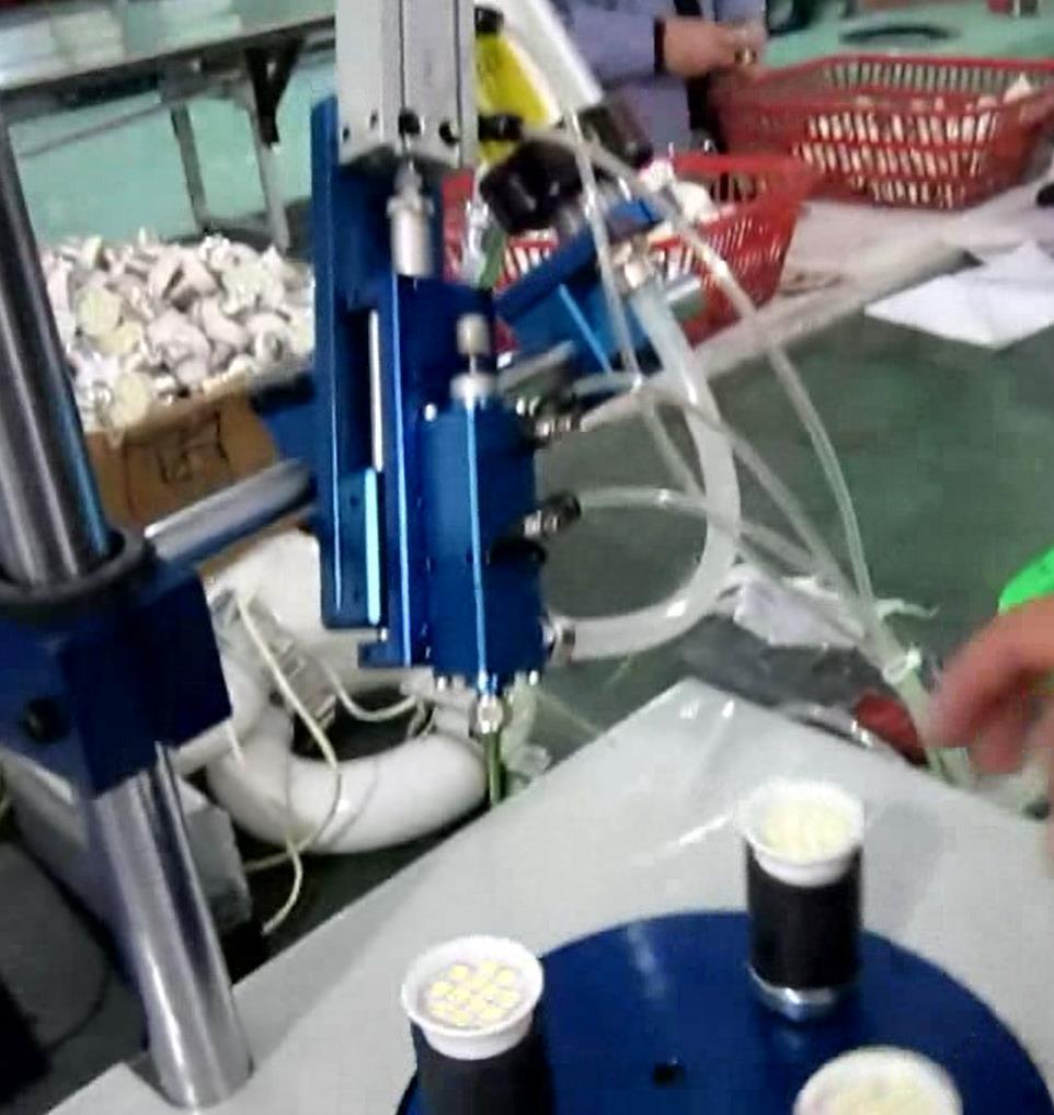 LED Bulb Holder Automatic Sealing Machine