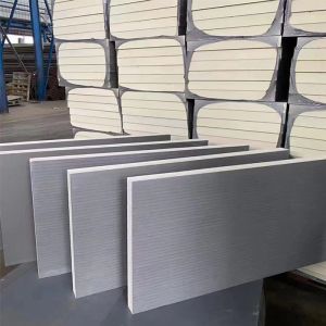 China Fireproof Grade B1 Polyurethane Foam Sandwich Panel wholesale