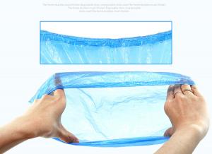 CPE Plastic Surgical Shoe Covers / Disposable Shoe Protectors  Splash - Proof