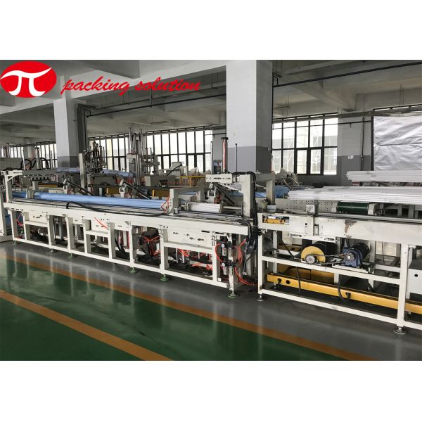 Plastic Film Steel Tube Bagging And Bundling Packing Machine 220V 20mm-80mm Diameter