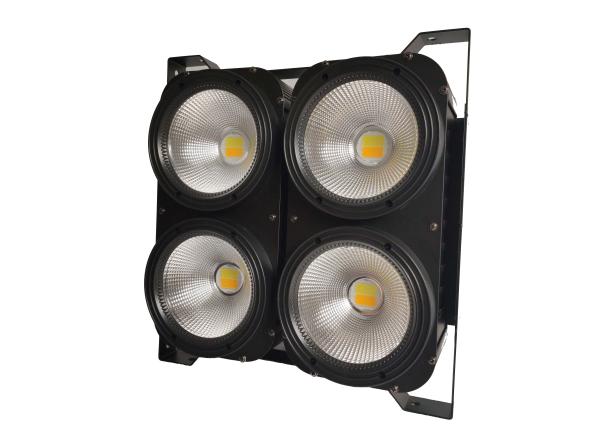 Quality 4x100W LED Fresnel Light , COB LED Audience Blinder Lights With DMX for sale