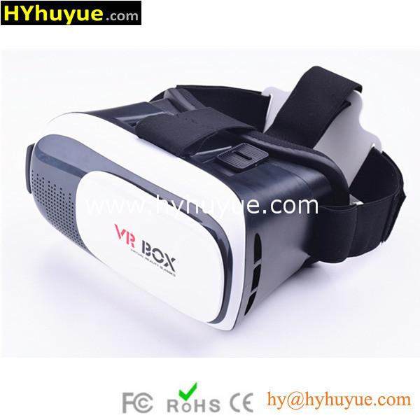 Quality 2016 New Product Google Cardboard Virtual Reality 3D VR BOX 2.0 with Game Remote Controlle for sale