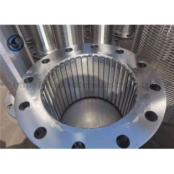 Cylinder Filter Johnson Wedge Wire Screens Foti Slot 0.5 Mm Stainless Steel