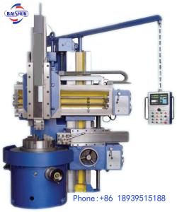 China Double Column Vertical Turning Lathe Machine For The Rough And Fine Processing wholesale