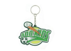 China Rubber Keychains Custom For Advertising , Custom pvc Keychains 3D Design wholesale