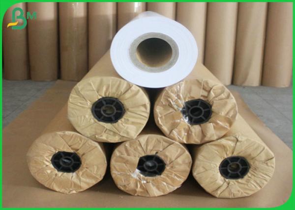 Quality Bond Engineering Plotter Paper 36'' x 500'' 2'' Core CAD Paper Rolls for sale
