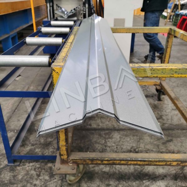 Ridge Cap Roofing Roll Forming Machine Color Steel Galvanized Steel