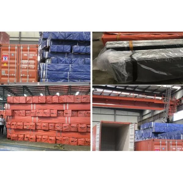 Varnish Coating Galvanized Rectangular Tubing With Grooves On Surface