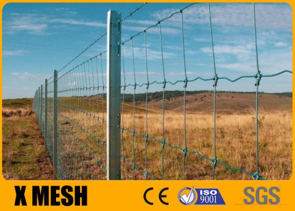 Quality Cattle Wire 330 Ft Roll Field Fence ASTM A121 Fixed Knot for sale