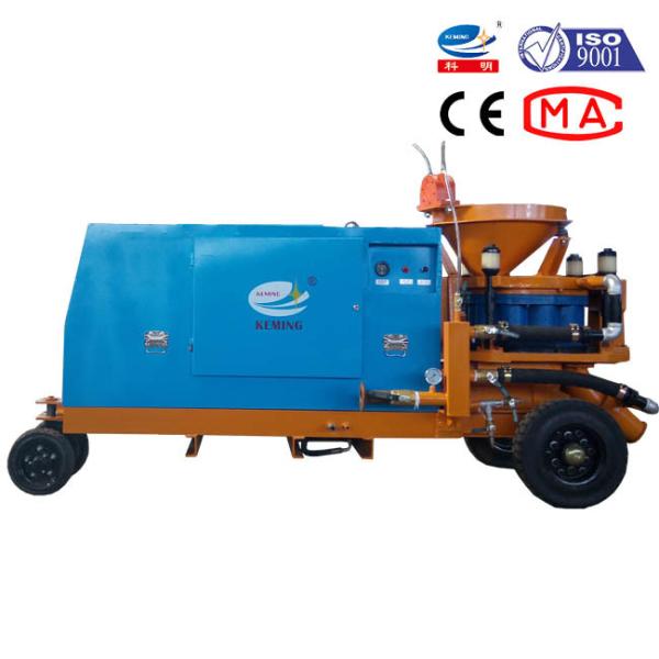 Quality 3 M3 / H Wet Concrete Jet Shotcrete Machine Pit Protection Project KSP Diesel Engine for sale