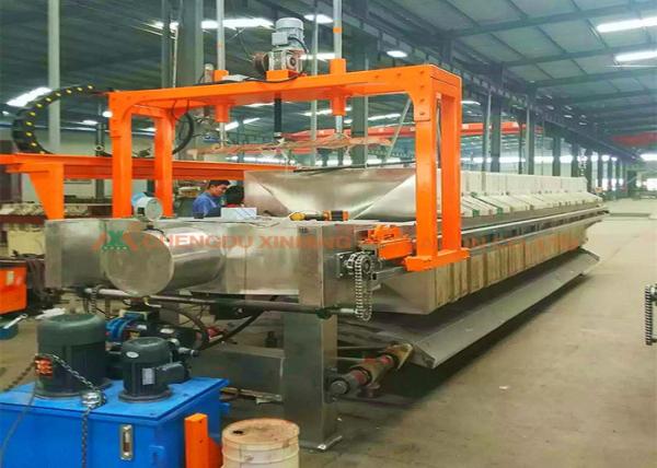 Quality Stainless Plate Filter Press And Frame Filter Press With High Working Effency for sale