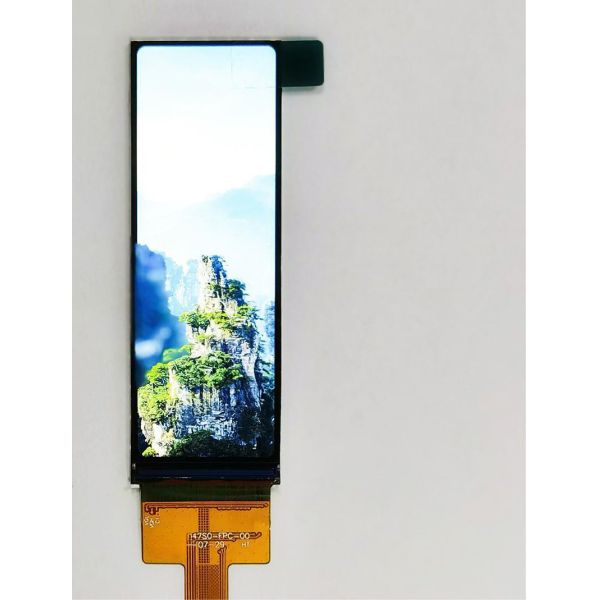 3.0 Inch TFT Bar LCD Panel , 268x800 40 Pins RGB Interface, 350cd/M2 ST7701S Driving IC