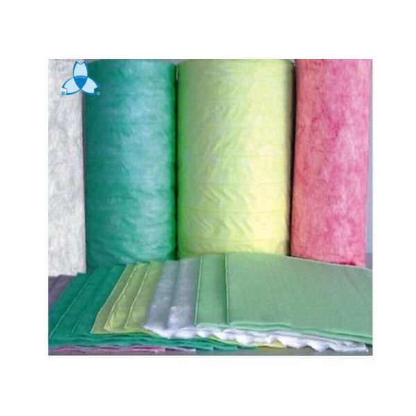 Low Resistance Synthetic Fiber Filter For HVAC System / Hepa Air Purifier Filter