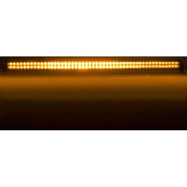 240W 2 Rows Tele Control Led Warning Light Bar , 42 Inch Amber Light Bar