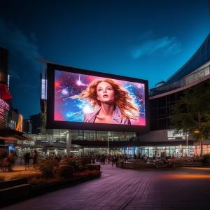 China Outdoor Commercial Advertising LED Display P3.91 Fixed Digital LED Display Board on sale