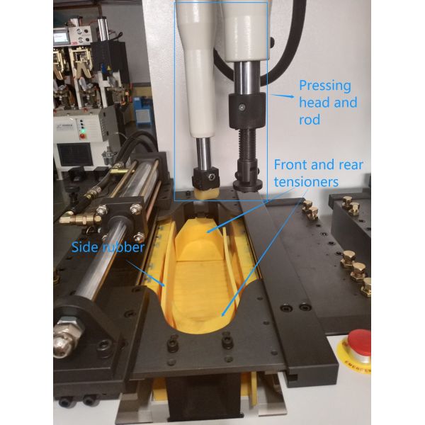 Full Automatic Sole Attaching Machine Sports Shoes Footwear Maker Machine