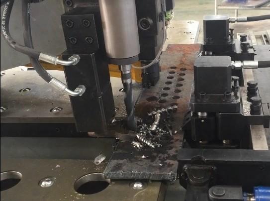 Quality High Efficiency CNC Plate Punching Drilling Marking Machine Easy Operation With Fast - Speed for sale
