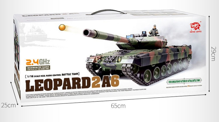 1/16 RC Tank Shooting Toy Car Electric Boys Toys with Music Smoke and Remote Control
