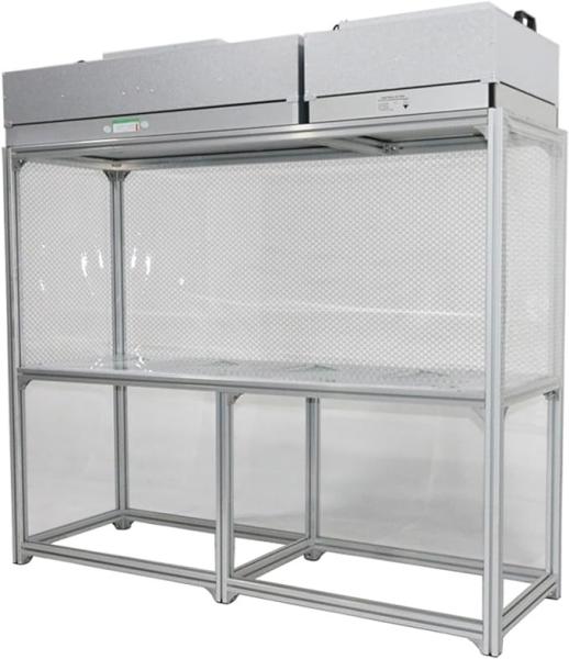 Quality 4x2 2x2 Laminar Flow Fume Hood , Horizontal Vertical Laminar Flow Hood Cabinet for sale