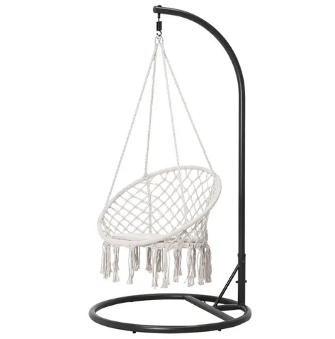 Toddlers And Adults Fringes Patio Swings Hammock Swing Chair With Tassels for Outdoor