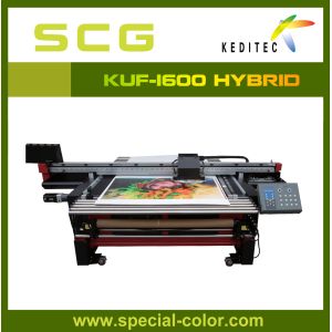 China Small Size UV Roll To Roll Flatbed Printer on sale