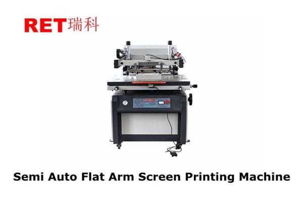 Quality Flat Arm Screen Printing Machine Semi Automatic For Metal Sheet / Wooden Puzzles for sale