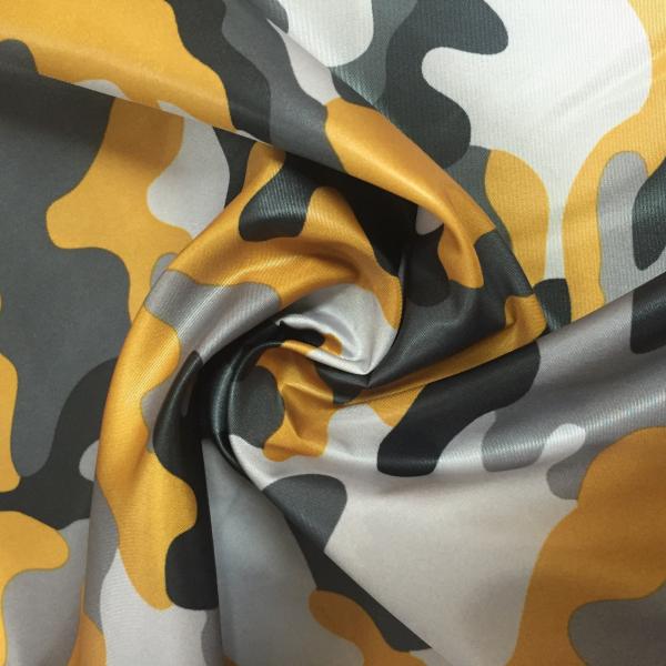 Quality 300T Taffeta Calendered Polyester Material Fabric Transfer Printed 57/8" Width for sale