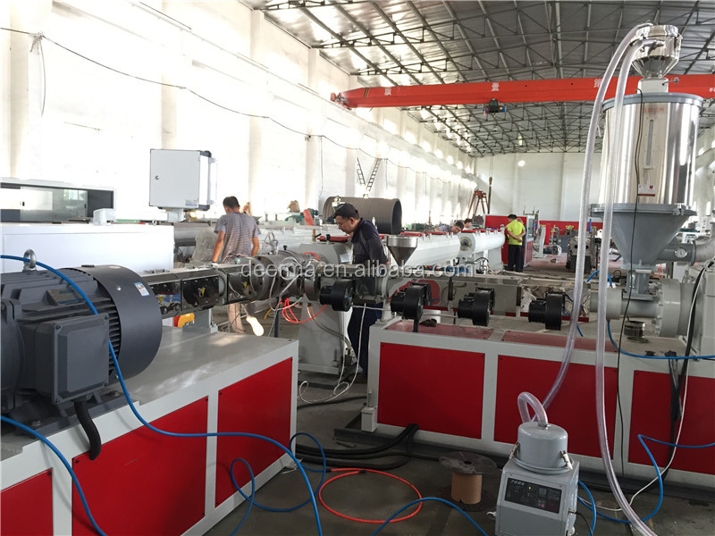 Omron Temperature Controller for Smooth Operation of PE Pipe Plastic Extruder Machine
