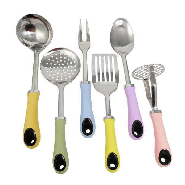 Nordic Home Cooking Tools Set with Macaron Color and TPR Material Kitchen Accessories