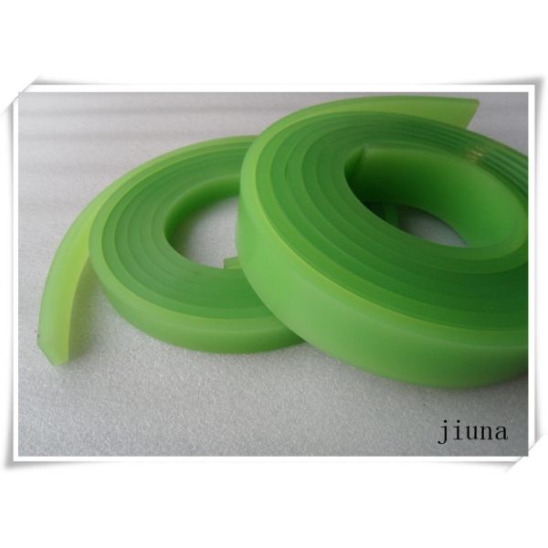 Rubber / Polyurethane Screen Printing Squeegee / PU Squeegee Blade For Silk Screen