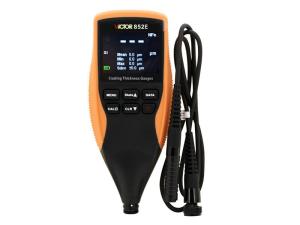 Coating Thickness Gauge Meter High Resolution: 0.1μm / 0.1mil Measuring Range: 0~1,250μm (0~50mils)