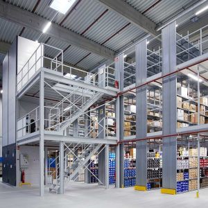 8000KG Mezzanine Racking System Multi Layer Warehouse Racking Mezzanine