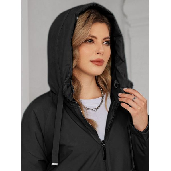 Long Sleeve Cotton Jacket Style Achieve Two-Piece Styling Experience at Single-Item Cost
