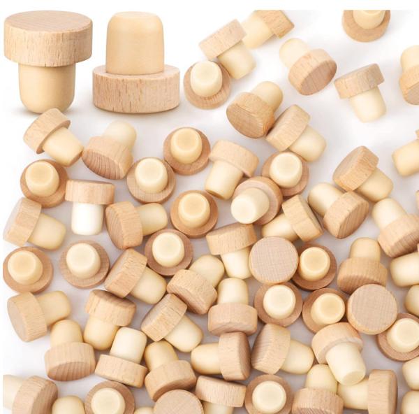 Quality Custom T-shaped Reusable Wine Corks for Wine Stoppers Acceptable Customer's Logo for sale