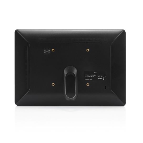 10 Inch Wall Mounted Android Advertising Display With1280x800 Multi Touch Wifi POE RJ45 Port LCD Monitor