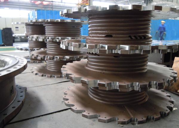 Quality CCS Certified 300m Capacity Mooring Winch Drum , Rope Winch Drum For Oil Drilling Machine for sale