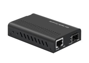 10/100 Base -TX To 100 Base -FX Fiber Media Converter With DIP Switch , Full Duplex