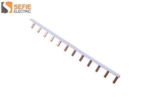 China Electrical Terminal Bus Bar 1P 2P 3P 4P DPN Breaker Box Busbar Pin Type wholesale